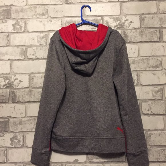 Puma Boy's Zip-Up Hoodie Size Small - Picture 4 of 6